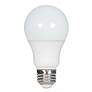 Thumbnail1 of 60W Equivalent 10W LED Dimmable E26 3000K White A19 Light Bulb by Satco