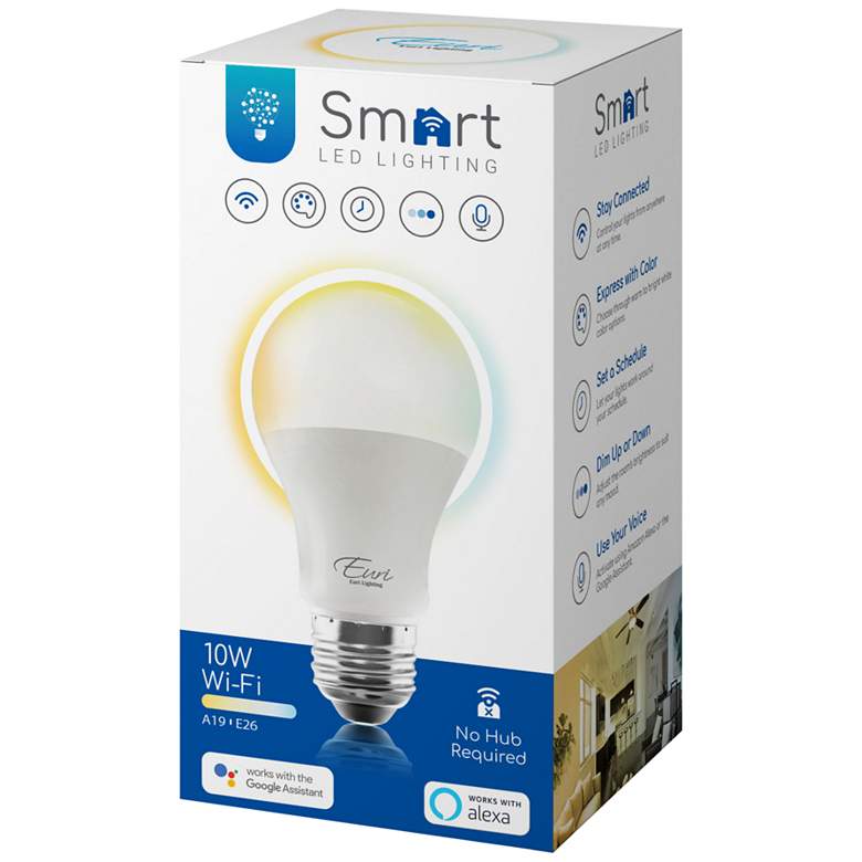 Image 1 60W Equivalent 10W LED Dimmable Standard Smart Bulb