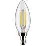 2_60W Equivalent 5.5W 5000K Clear Glass LED Candelabra B11 Bulb by Satco