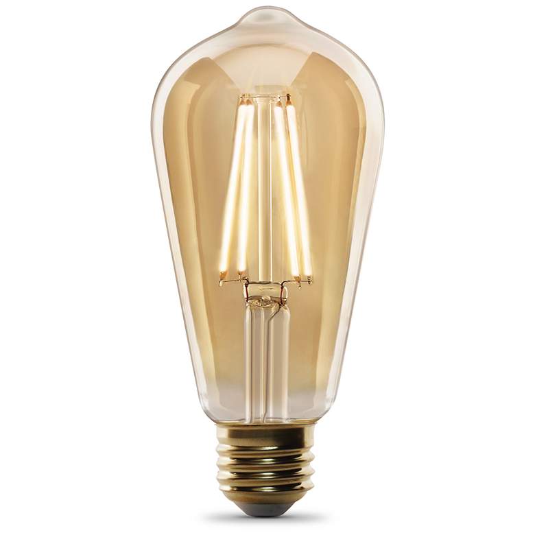 Image 1 60W Equivalent 5W LED ST19 Edison Filament Smart Bulb
