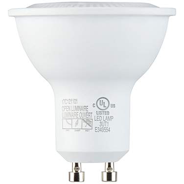 60W Equivalent 6.5W 3000K LED Dimmable GU10 MR16 Light Bulb