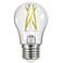 60W Equivalent 8.2W Dimmable LED Filament Standard Base Bulb by Satco