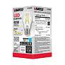 6_60W Equivalent 8.2W Dimmable LED Filament Standard Base Bulb by Satco more views