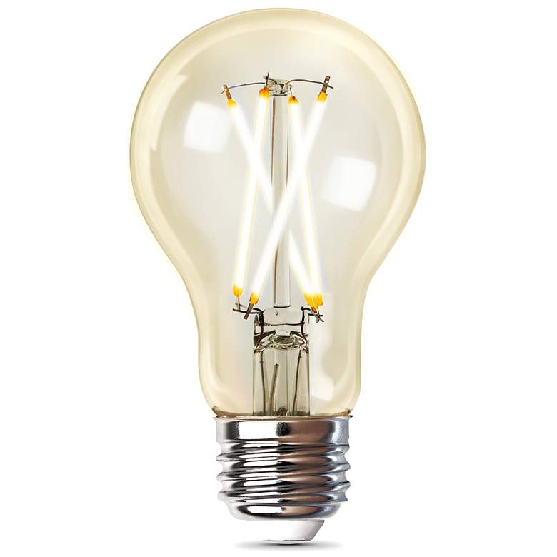 Image 1 60W Equivalent 8.8W LED Standard Base Filament Smart Bulb