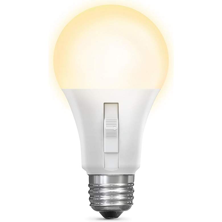 Image 1 60W Equivalent 8.8W Standard Base LED 5CCT Dusk to Dawn Bulb