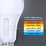 60W Equivalent 8.8W Standard Base LED 5CCT Dusk to Dawn Bulb