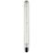 60W Equivalent 8W LED Dimmable E26 3000K Clear T9 Light Bulb by Satco