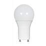 1_60W Equivalent 9.8W GU24 Base White Glass Type-A Dimmable LED Bulb by Satco