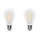 60W Equivalent 9W E26 A19 LED Filament Bulbs 2-Pack