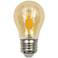 60W Equivalent Amber 5.5W LED Filament A15 Standard Bulb