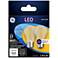 60W Equivalent Clear 5.5W Filament LED Dimmable Bulb 2 Pack