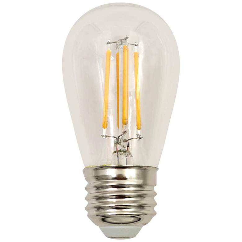 Image 1 60W Equivalent Clear 5.5W LED Dimmable ST14 Standard Bulb