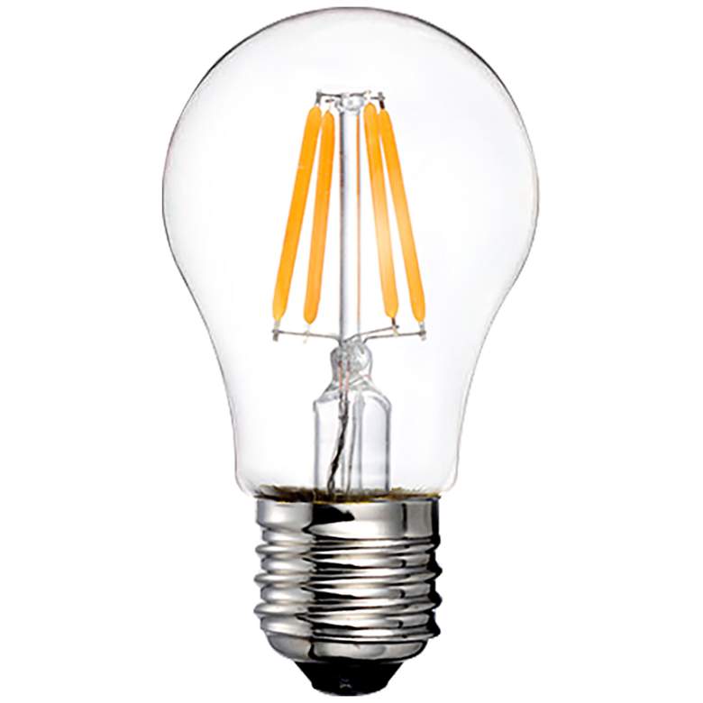 Image 1 60W Equivalent Clear 5W LED Dimmable Standard A15 Bulb