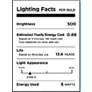 60W Equivalent Clear 5W LED Non-Dimmable 12 Volt Standard A19 4-Pack