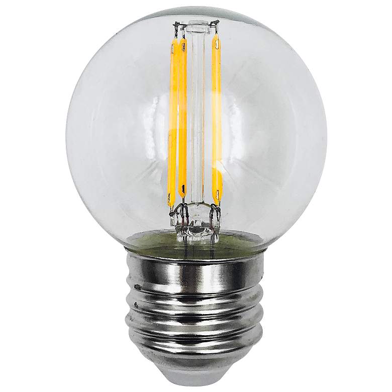 Image 1 60W Equivalent Clear 6W LED Dimmable Standard G16 Filament