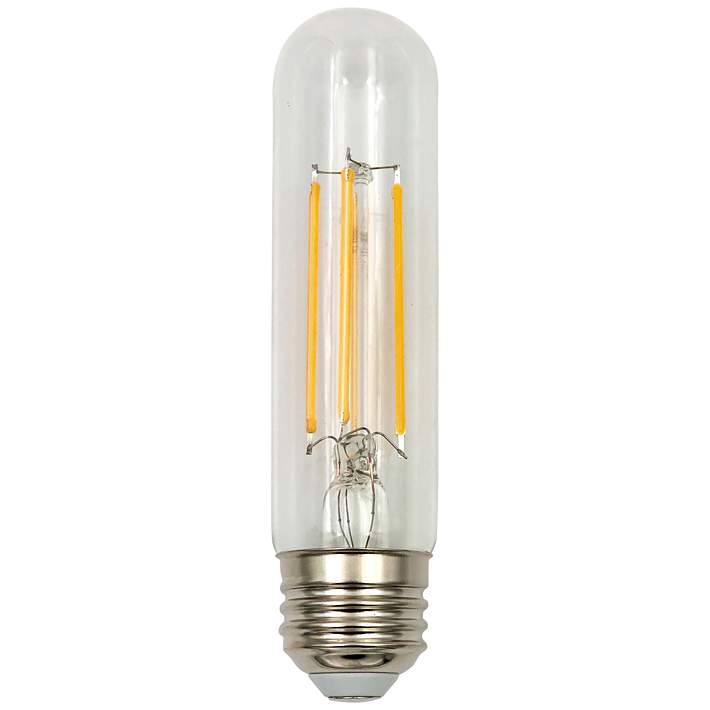 60W Equivalent Clear 6W LED Dimmable Standard T10 Bulb - #47E41