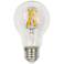 60W Equivalent Clear 7W LED Dimmable Standard Base Bulb