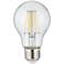 60W Equivalent Clear 8W LED Dimmable Standard Base Bulb