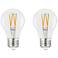 60W Equivalent Clear 9W LED Dimmable T20-Comp 2 Pack