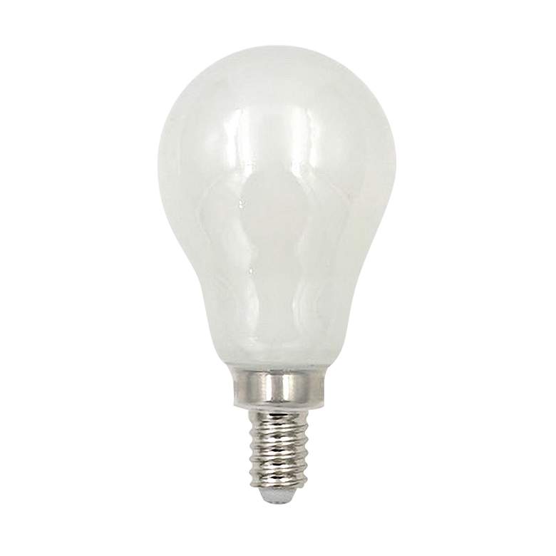 Image 1 60W Equivalent Frosted 5.5W LED Dimmable E12 Base A15 Bulb