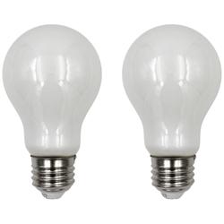60W Equivalent Frosted 7W LED Dimmable Standard A19 2-Pack