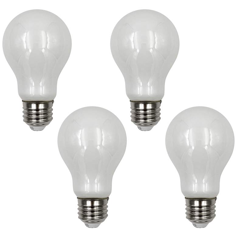 Image 1 60W Equivalent Frosted 7W LED Dimmable Standard A19 4-Pack
