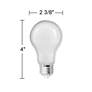 2_60W Equivalent Frosted 8.5W LED Dimmable A19 Standard Bulb by Maxlite more views