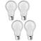 60W Equivalent Frosted 8.5W LED Dimmable T20 Bulb 4 Pack