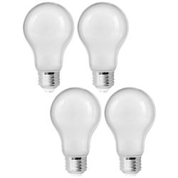 60W Equivalent Frosted 8.5W LED Dimmable T20 Bulb 4 Pack