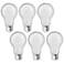 60W Equivalent Frosted 8.5W LED Dimmable T20 Bulb 6 Pack