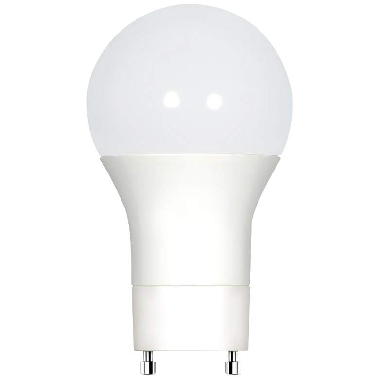 Image 1 60W Equivalent Frosted 9.5W LED Dimmable GU24 Bulb