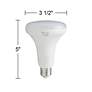 60W Equivalent Frosted 9W LED Dimmable Standard BR30