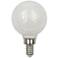 60W Equivalent Milky 6W LED Dimmable E12 Base G16 Filament