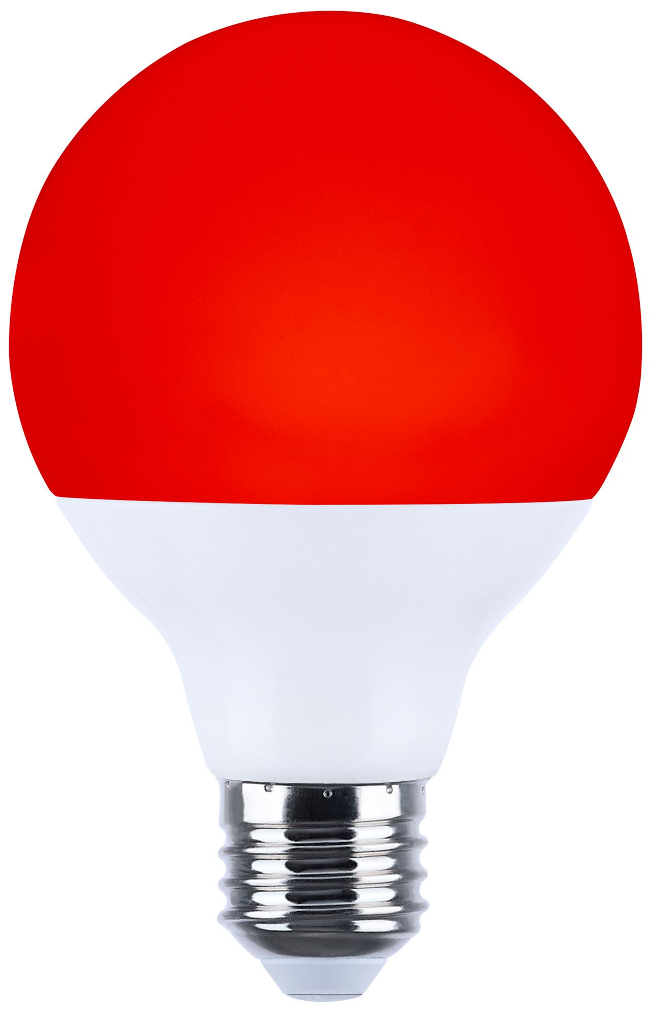 Image 2 60W Equivalent Satco 10W White LED Dimmable Standard G25 Bulb 6-Pack more views