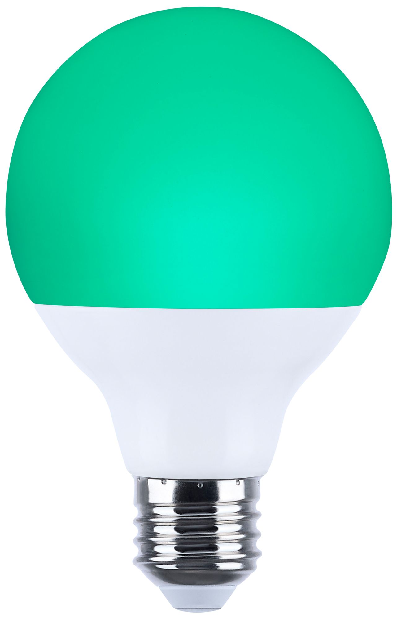 Image 3 60W Equivalent Satco 10W White LED Dimmable Standard G25 Bulb 6-Pack more views