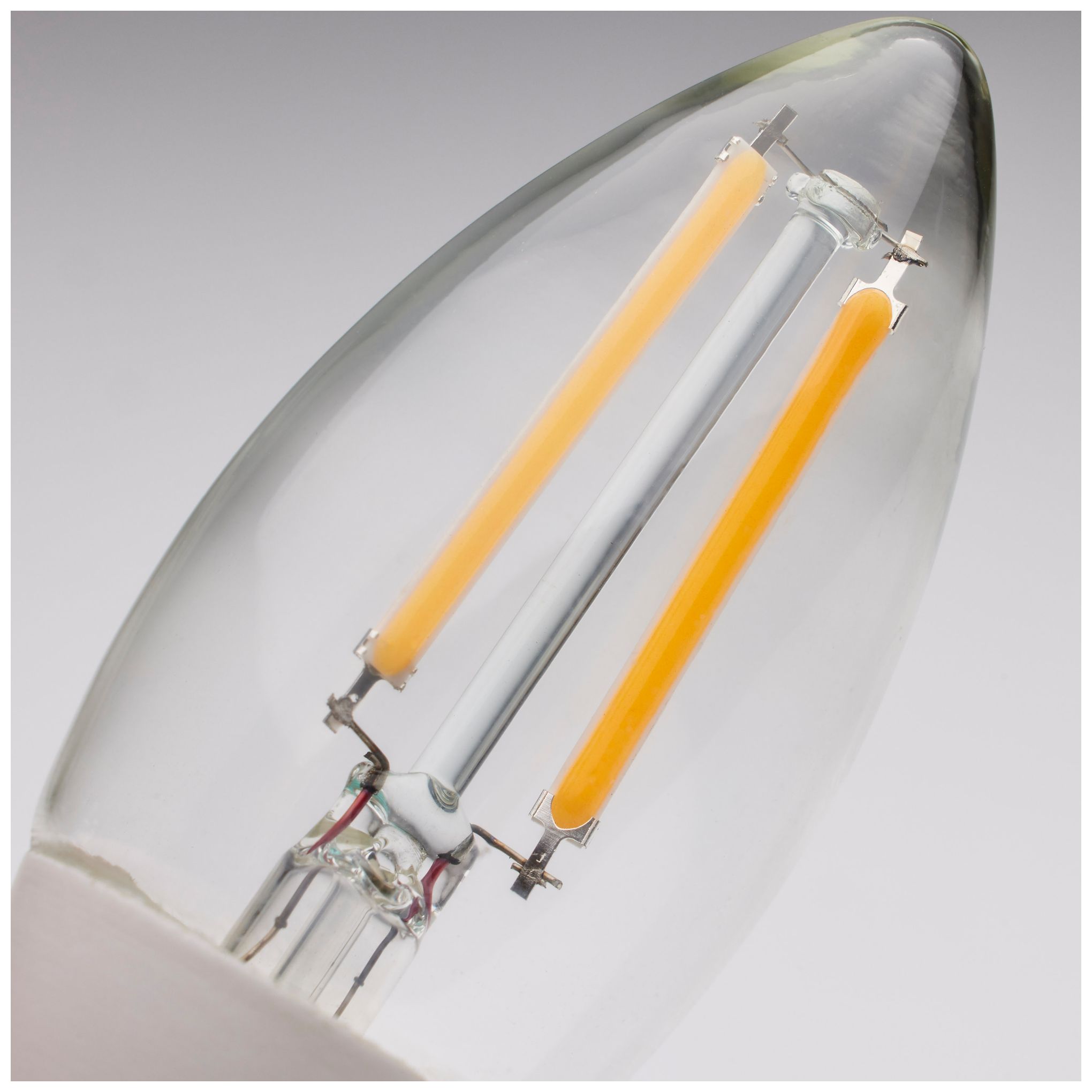 Image 3 60W Equivalent Satco 5W Frosted LED Non-Dimmable Candelabra B11 more views