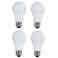 60W Equivalent Satco 9W LED Non-Dimmable Standard 4-Pack