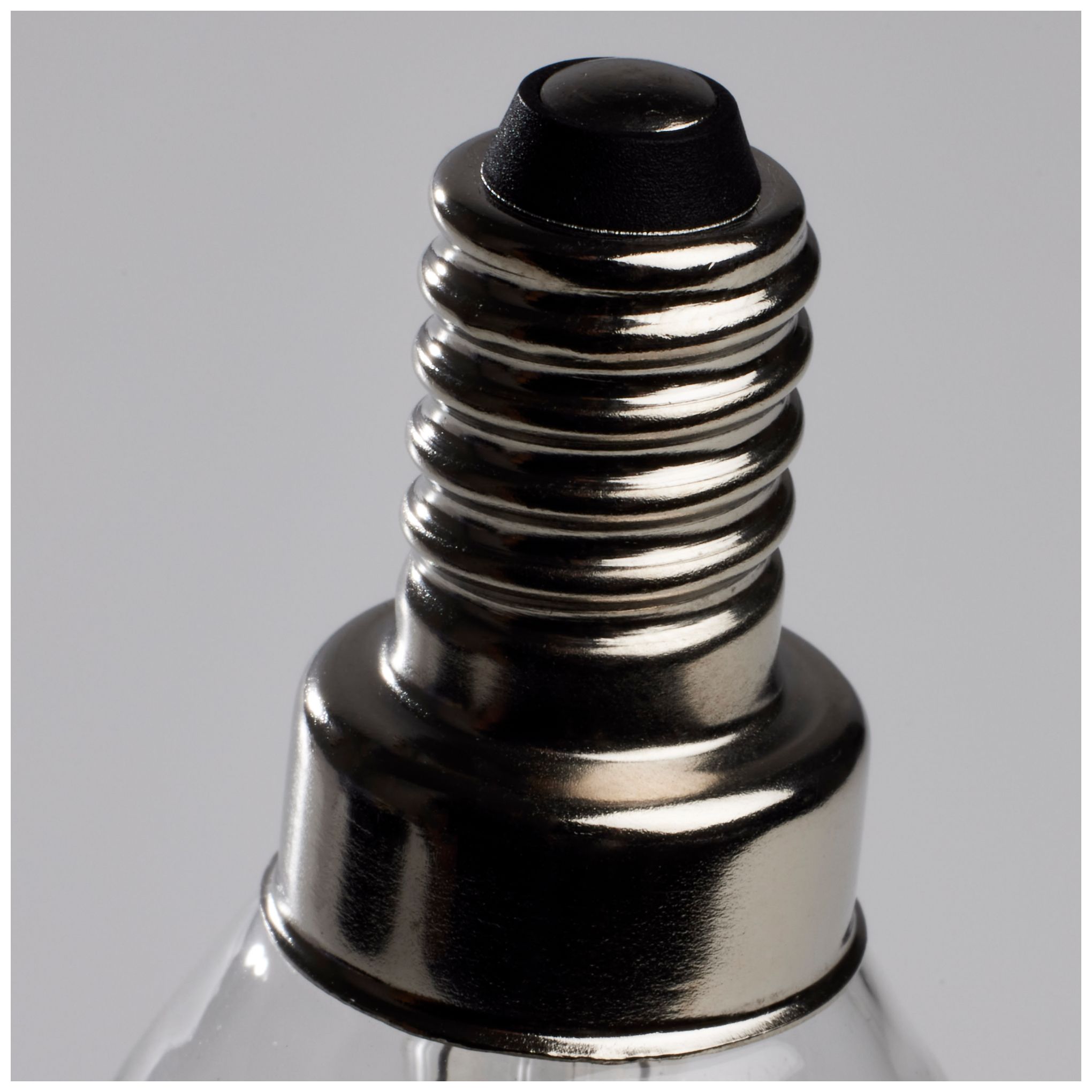 Image 4 60W Equivalent Satco Clear 5.5W 2700K LED Dimmable E12 B11 6-Pack more views