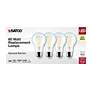 4_60W Equivalent Satco Clear 8W 3000K LED Dimmable E26 4-Pack more views