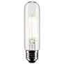 2_60W Equivalent Satco Clear 8W LED Dimmable Standard T10 Bulb more views