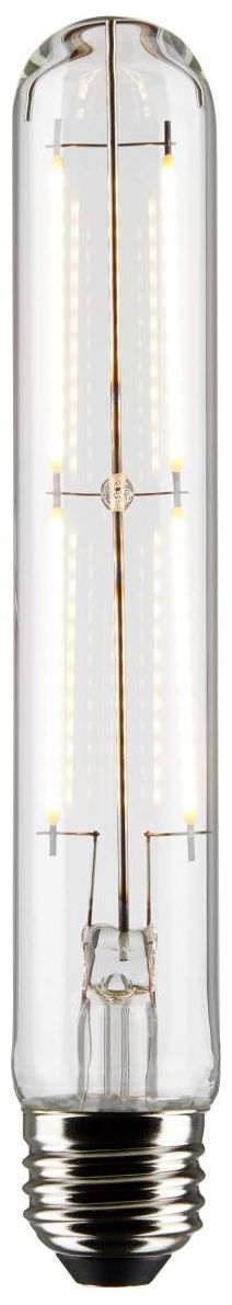 Image 2 60W Equivalent Satco Clear 8W LED Dimmable Standard T9 6-Pack more views