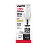 Thumbnail4 of 60W Equivalent Satco Frost 5.5W 2700K LED Dimmable E12 Bulb more views