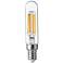 60W Equivalent T6 Clear 5.5W LED Dimmable E12 Base Tube Bulb by Tesler