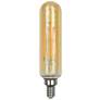 60W Equivalent T6 E12 Amber Glass 5.5W LED Filament Bulb
