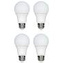 60W Equivalent Tesler 9W LED Dimmable Standard 4-Pack A Bulb