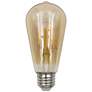 60W Equivalent Tesler Amber 7W LED Dimmable ST19 Bulb