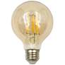 60W Equivalent Tesler Amber 8W LED Dimmable Standard Bulb