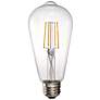 Thumbnail2 of 60W Equivalent Tesler Clear 7W LED Dimmable ST21 Bulbs 4-Pack more views