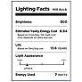 Thumbnail3 of 60W Equivalent Tesler Clear 7W LED Dimmable ST21 Bulbs 4-Pack more views