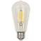 60W Equivalent Tesler Clear 7W LED Dimmable Standard ST19